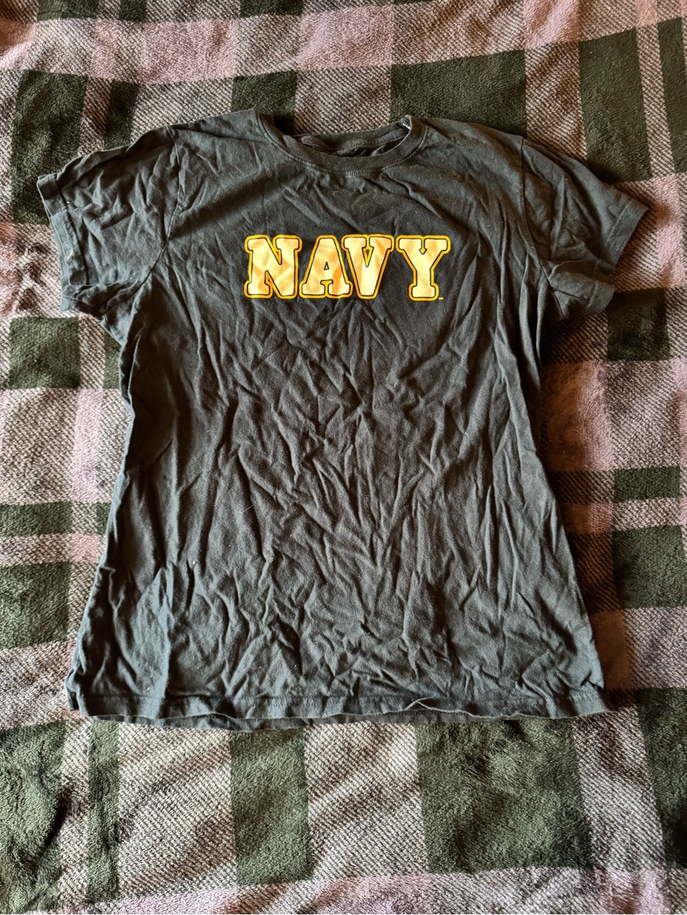 Armed Forces Gear NAVY Graphic Kids T-Shirt in Navy Blue